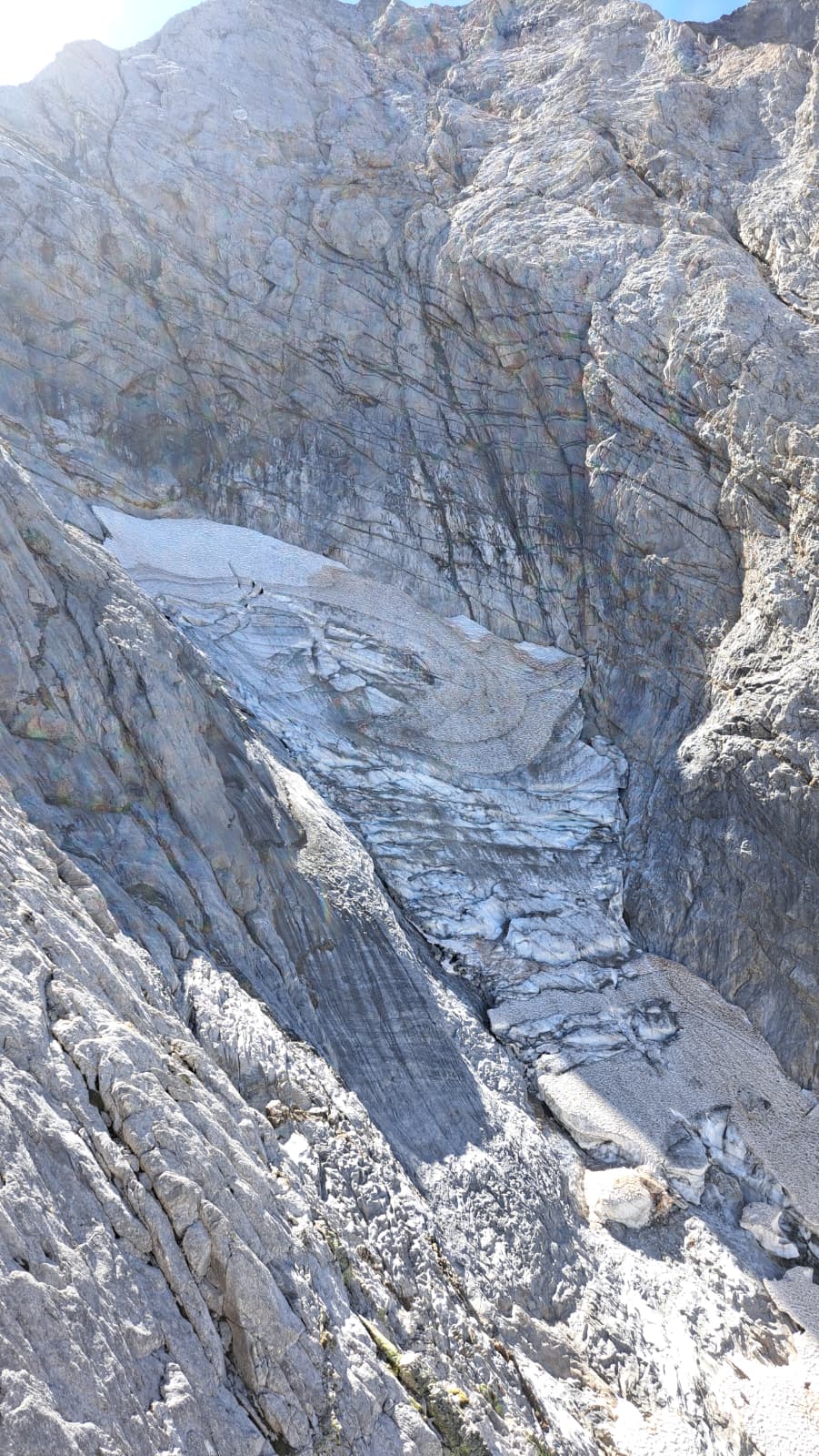 glacier à droite